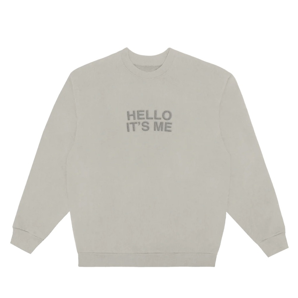 Adele Singer 🎤Official Merch Hello It’s Me Oversized Crewneck Sweater XXXL